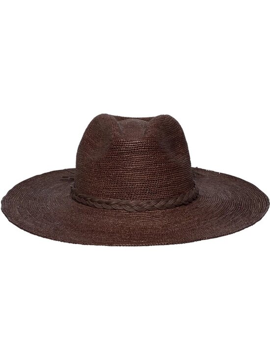 NEW Artesano Mira Hat in Dark Chocolate Brown